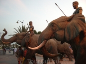 воины на слонах