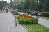 Прогулки по городу. Парк Комсомольцев - добровольцев.