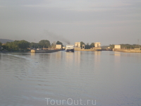 Плотина Куйбышевской ГЭС