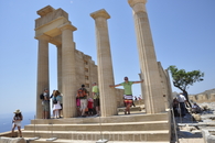 Остатки храма Афины Линдии