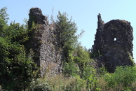 Развалины Хустского замка. Хуст