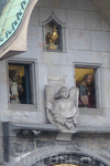 Прага. Элемент легендарных часов на Староместской ратуши