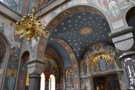 В одном из храмов Новоафонского монастыря