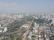Вид на город с 84 этажа