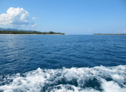 на лодке к островам Gili