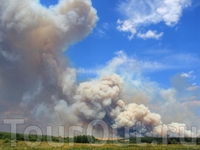 пожар сурового лета 2010