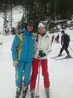 я и мой лыжный инструктор Иван