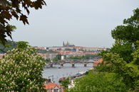 Вид на Пражский град с Вышеграда, Прага