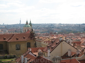 Вид на Прагу с Пражского града