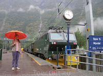 Фломская железная дорога — невероятный железнодорожный маршрут от горной станции Мюрдал к станции Флом. 
Перепад высот ветки составляет 863 метра.