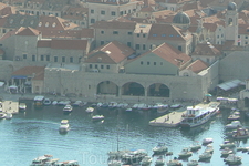 dubrovnik - vid s krepostnoj steni