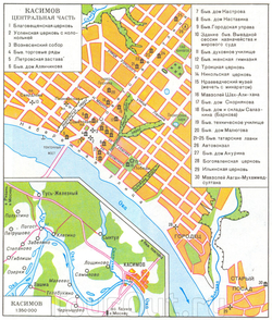 Карта Касимова