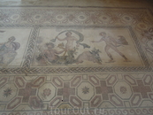 Одна из напольных античных мозаик на вилле Диониса в Пафосе