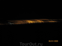 Вид с моего балкона вечером. Справа Саудовская Арабия, напротив Иордания, слева Израиль, а я в Египте