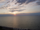 Закат на Азовском море