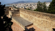 Malaga, крепость Gibralfaro