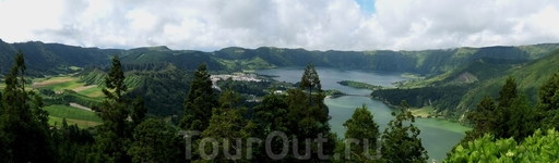 Услада для глаз и земной раек - Сете Ситадеш (Sete Cidades, Sao Miguel)