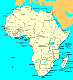 Мадагаскар на карте