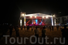 сцена для музыкантов, строили три дня, снимали на TV