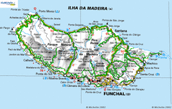 Карта Мадейры