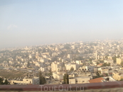Вид сверху на город Иерусалим