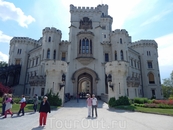 Замок Глубока над Влтавой - "женский" замок. Один из самых красивых в Чехии