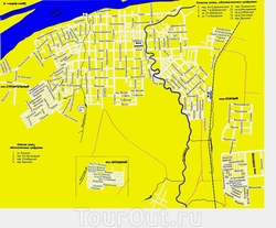 Карта Сарапула с улицами
