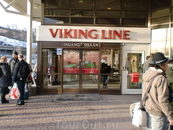Терминал Viking Line (пешком от него до метро Слюссен занимает по набережной 15-20 минут)