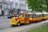 Можно и на таком транспорте на экскурсию по Львову