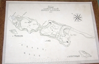 Карта Кий-острова