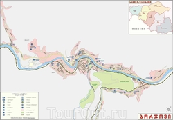Карта Боржоми