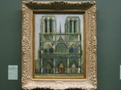 Лувр.картина M Утрилло (1883-1955) "Нотр-Дам де Пари."