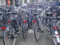 В Дании очень развита велосипедная культура.