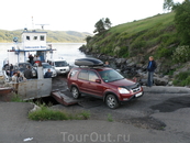 пристань Рогатка в поселке Листвянка