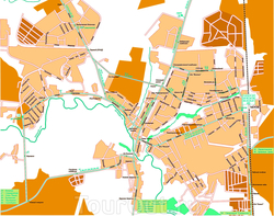 Карта Чехова с улицами
