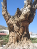 На въезде в Маталу стоит необычное сухое дерево, которому местные умельцы дали вторую жизнь в виде скульптуры.