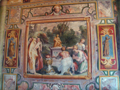 Фреска "Поклонение Матер Матуте с сыном Портунно"