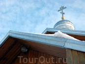 Зима в Михаило-Клопском монастыре