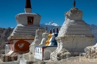 Ступы в монастыре Фьянг, Западный Тибет