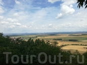 Вид на Чехию с горы Ржип