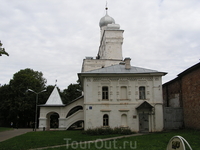 Храм на территории новгородского кремля