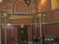 в Екатерининском парке. Турецкая баня (внутри)