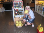 А ВООООТ ТАКИЕ там лимонища!!!!! И это почти что их обычный размер. Я как-то видела в супермаркетах такие лимоны- думала напичканы или гибрид, а нет- просто ...