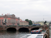 Фонтанка, Аничков мост.