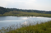 Псковская область, Изборск, Городищенское озеро в Мальской долине.