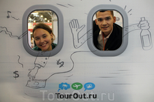 Фотосессия в весёлом самолёте TourOut.ru