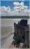 вид с аббатства МОН СЕН-МИШЕЛЬ ( Mont Saint-Michel )