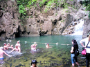 водопад Чантабури с карпами
