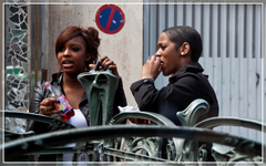 Монмартр,фотоохота телевиком:улицы Парижа