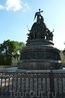 Памятник «Тысячелетию России», поставленный по проекту М.О. Микешина в 1862 году.